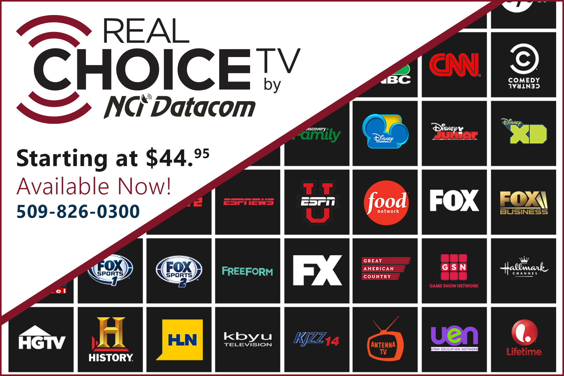 TV Services Available Now!